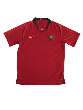 Nike Portugal 2018 World Cup Home Soccer Jersey - Red